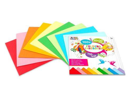 Creative Craft Group Cardboard 20*20cm. 110g. 50 sheets ass.