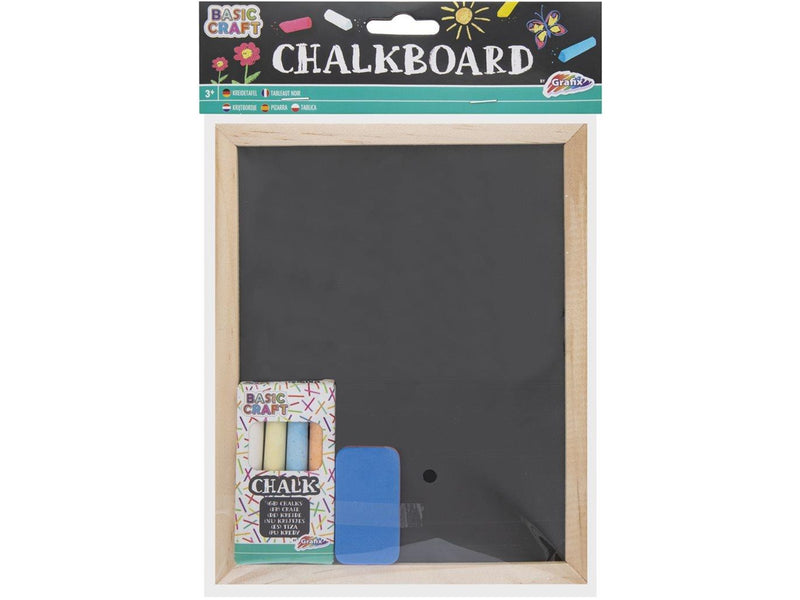 Creative Craft Group Chalkboard 20*16cm. w. 4 pcs. chalk