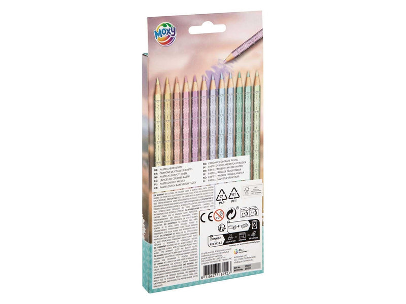 Creative Craft Group Colored Pencils Pastel - 12 pcs.