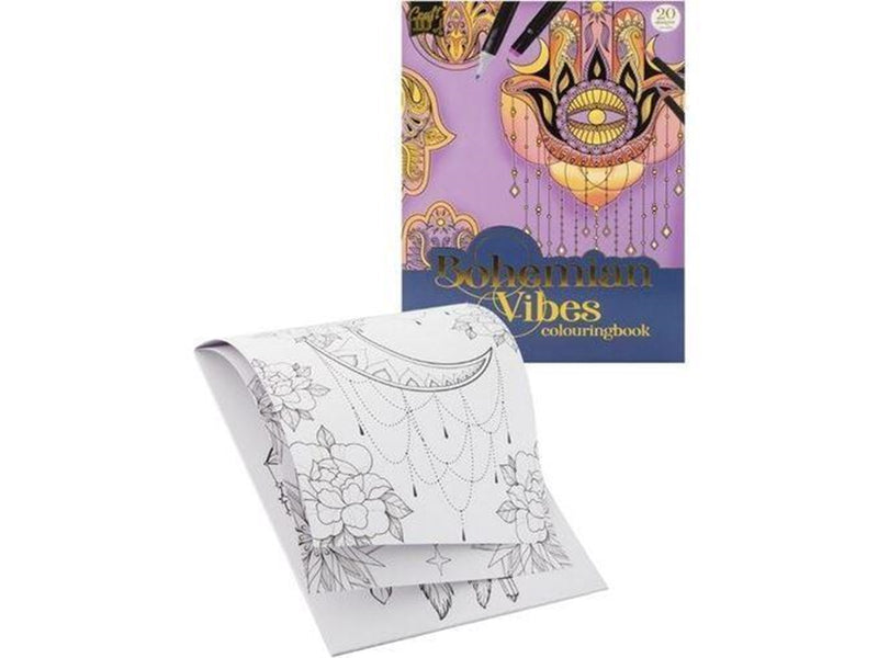 Creative Craft Group Coloring book A4 20 sheets. 250g. 2 Bohemian Vi