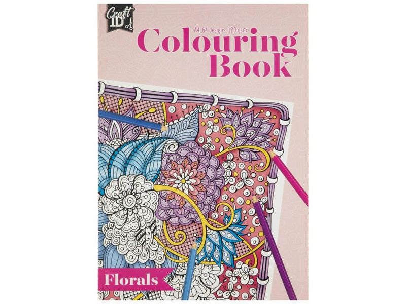 Creative Craft Group Coloring book Mandala A4 120g 64 pages.FLOWER