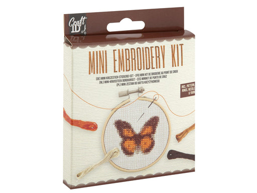 Creative Craft Group Craft ID - Mini embroidery kit - Butterfly (CR1710