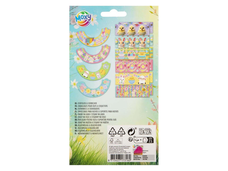 Creative Craft Group Decorating Easter Eggs - 12 Decorations 4 Egg Holders