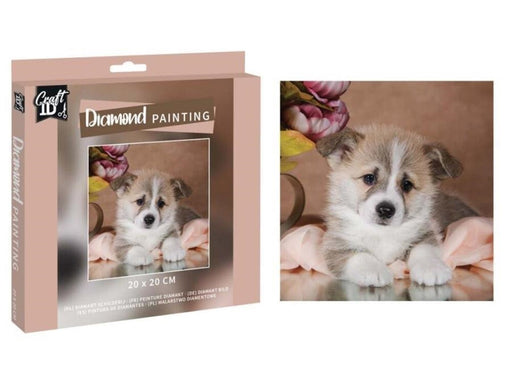 Creative Craft Group Diamond Painting 20*20cm. Dog