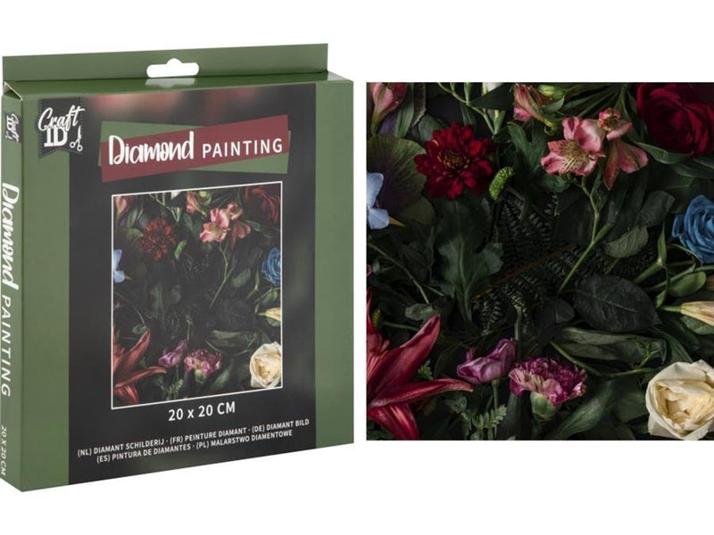 Creative Craft Group Diamond Painting 20*20cm. Flowers and flowers