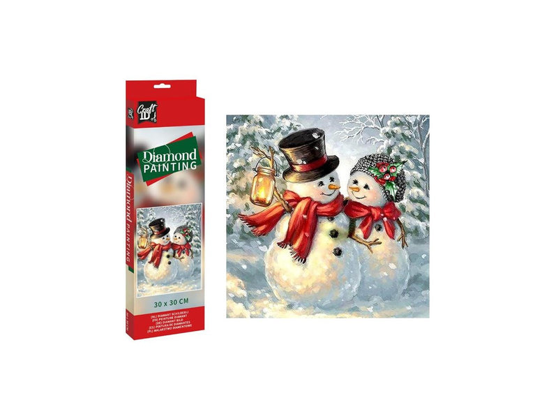 Creative Craft Group Diamond Painting 30*30cm. JUL. SNEMAND
