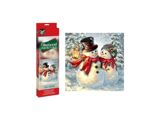 Creative Craft Group Diamond Painting 30*30cm. JUL. SNEMAND