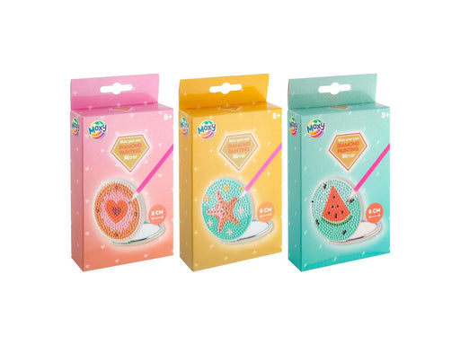 Creative Craft Group Diamond Painting Hand Mirror Decorate - 8 cm