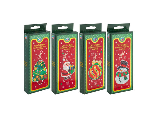 Creative Craft Group Diamond Painting Keychain Christmas