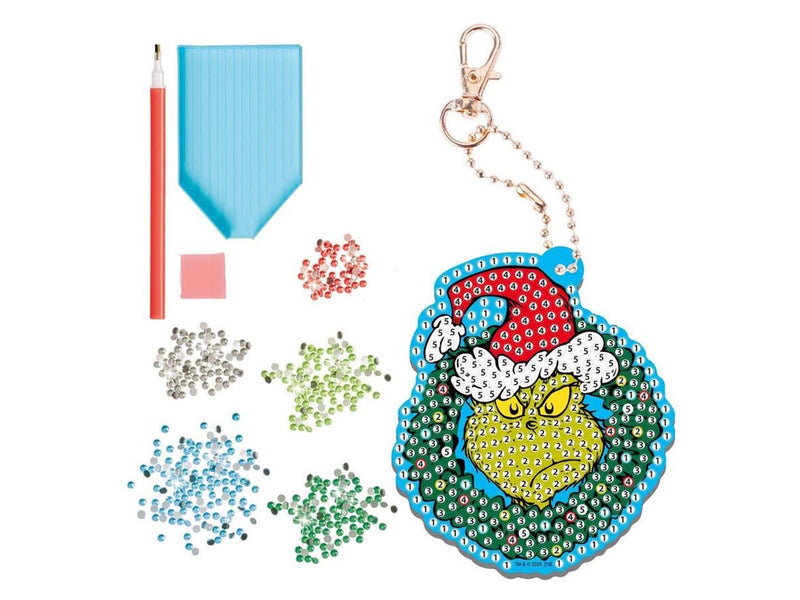 Creative Craft Group Diamond Painting Keychain The Grinch