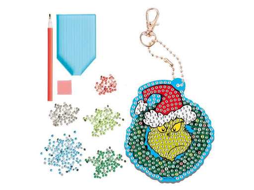 Creative Craft Group Diamond Painting Keychain The Grinch
