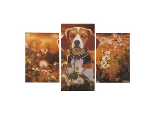 Creative Craft Group Diamond Painting Triptych Set - Dog