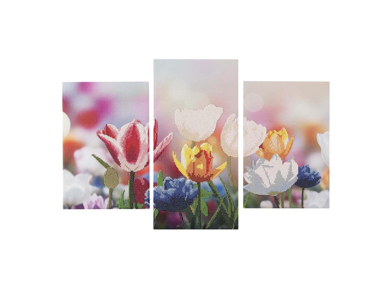 Creative Craft Group Diamond Painting Triptych Set - Flowers