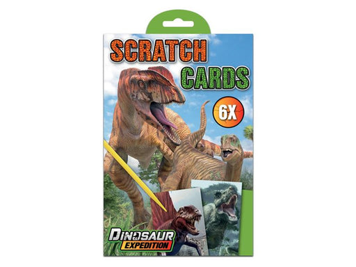 Creative Craft Group - Dino 6 Scratch Cards