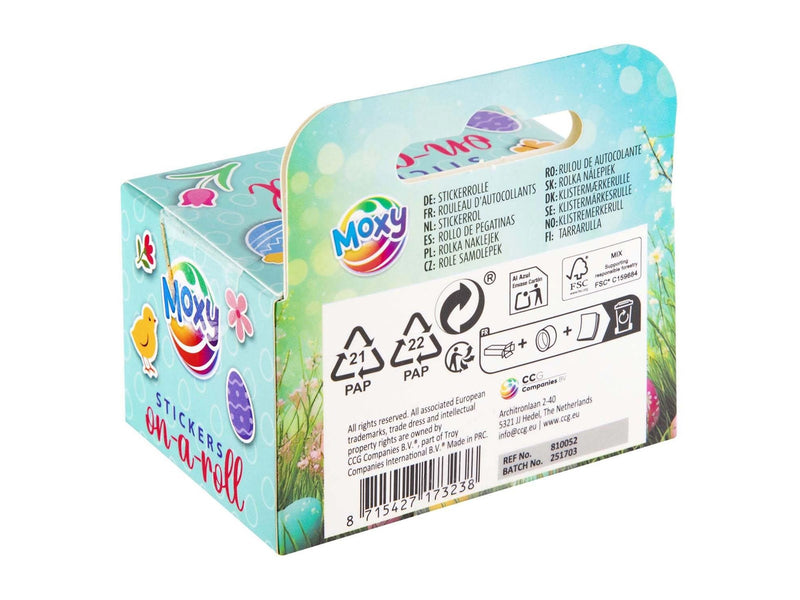 Creative Craft Group Easter Stickers on a Roll - Over 350 Stickers