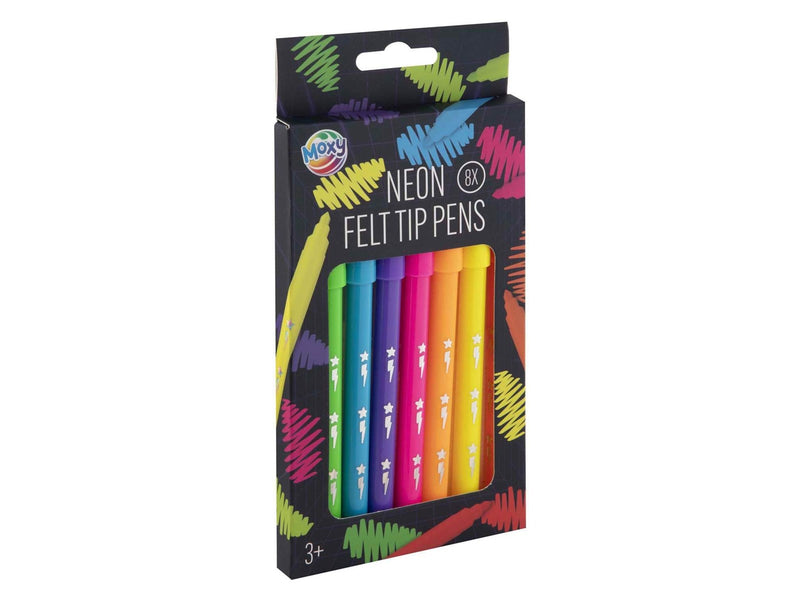 Creative Craft Group Felt-tip pens Neon 8 pcs.
