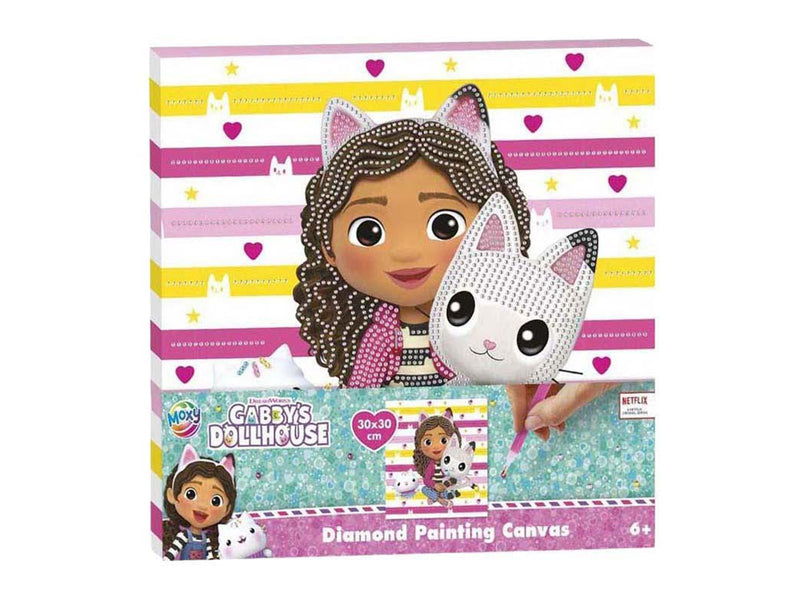 Creative Craft Group Gabby's Dollhouse - Diamond Painting Canvas - 30x30 cm