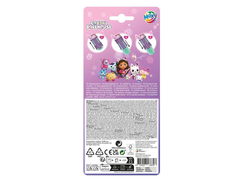 Creative Craft Group Gabby's Dollhouse Sidewalk Chalk