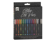 Creative Craft Group Gel Pens Glitter 12 pcs.