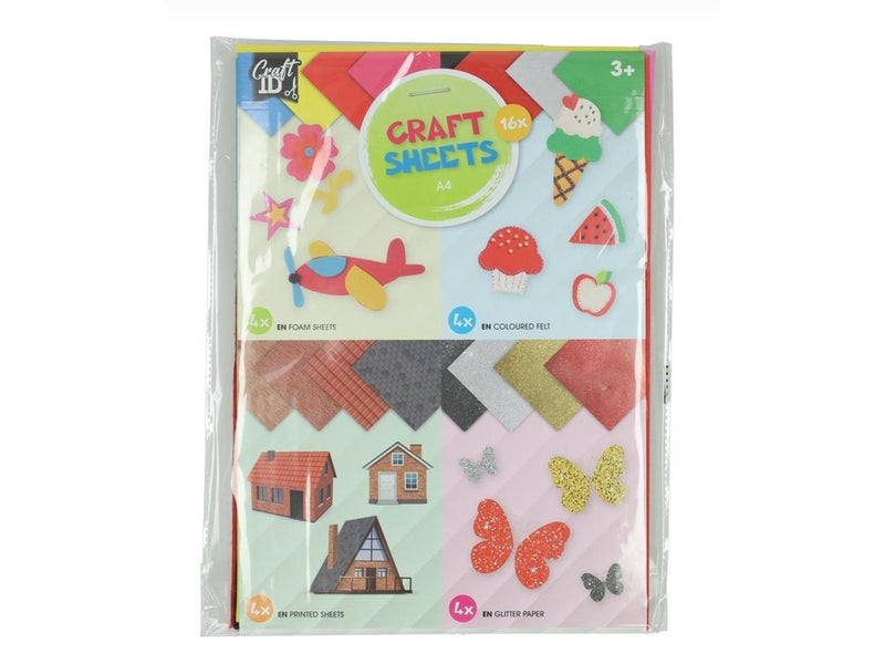 Creative Craft Group Hobby pack A4. 16 parts