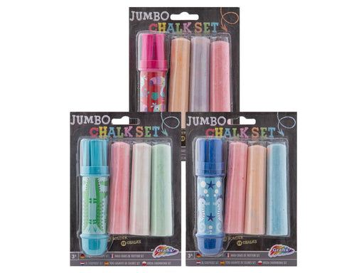 Creative Craft Group Jumbo Chalk Holder + Chalk 3 pcs. (Assorted)