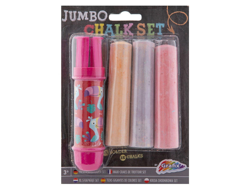 Creative Craft Group Jumbo Chalk Holder + Chalk 3 pcs. (Assorted)