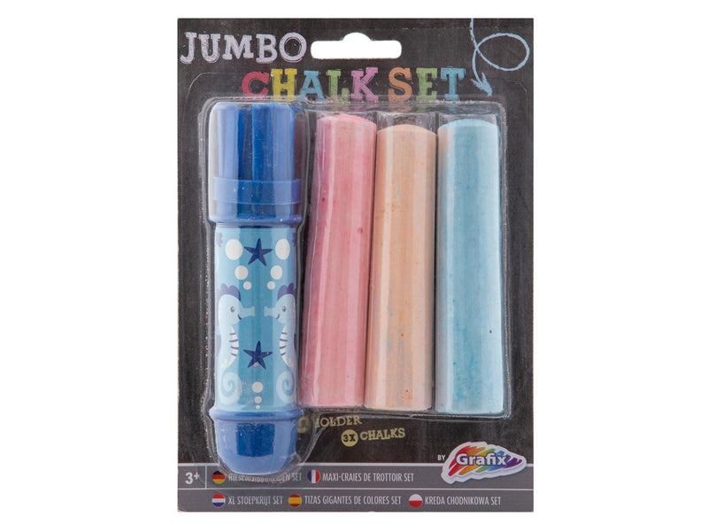 Creative Craft Group Jumbo Chalk Holder + Chalk 3 pcs. (Assorted)