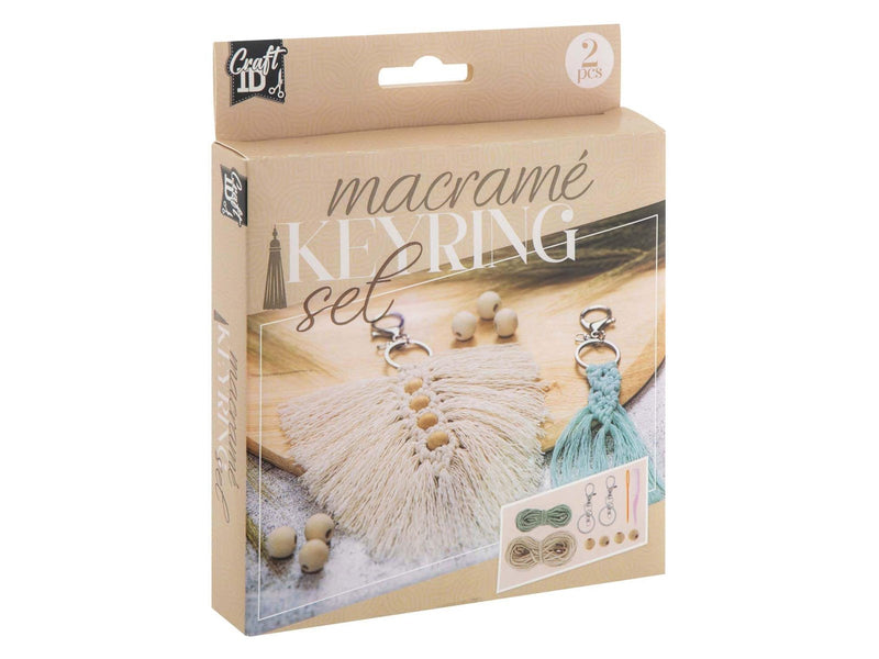 Creative Craft Group Macrame Keychains 2 pcs.