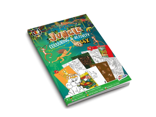 Creative Craft Group Moxy - Colouring & Activity Book - Jungle