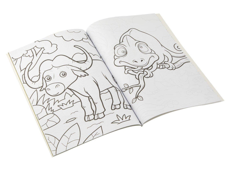 Creative Craft Group Moxy - Colouring & Activity Book - Jungle