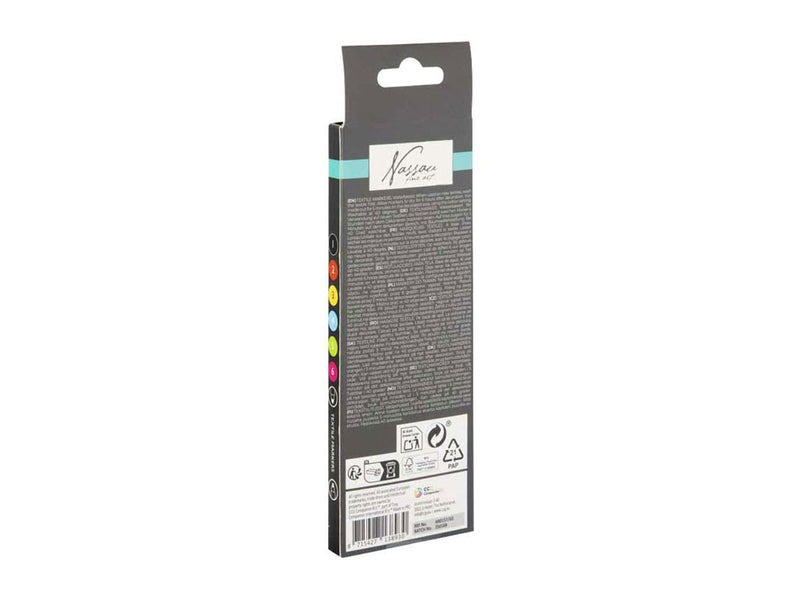 Creative Craft Group Nassau Textiel Dual Markers - 6 pcs.