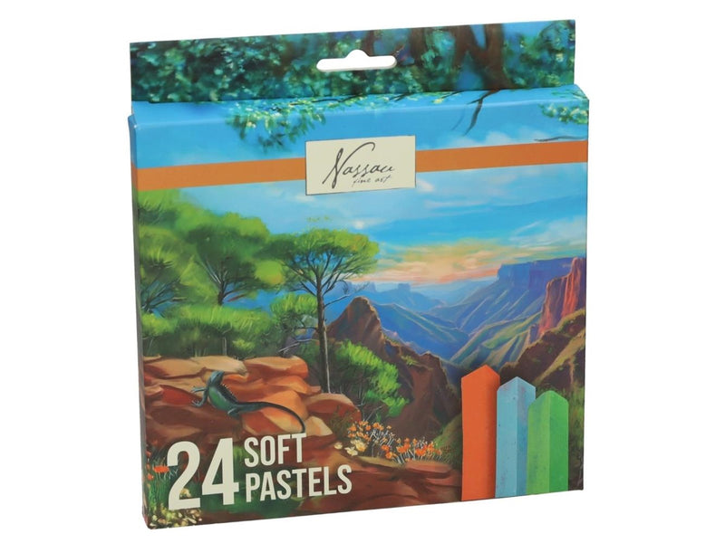 Creative Craft Group Oil pastel box of 24 colors