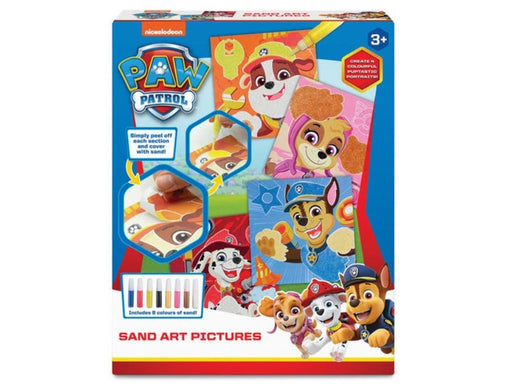 Creative Craft Group PAW PATROL Sand painting - 4 sheet + 12