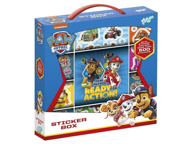 Creative Craft Group PAW PATROL Sticker Box 12R+2S+Book