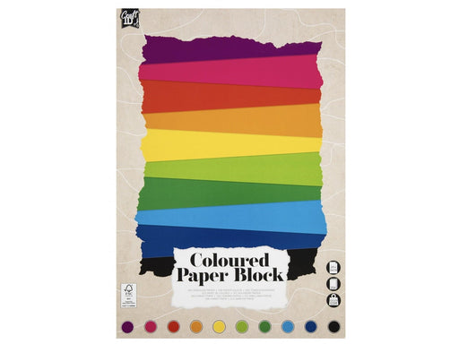 Creative Craft Group Pad 24*34cm 120/220g. 24 sheets Ass.