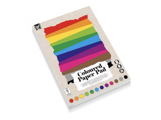 Creative Craft Group Pad A4 220g. 24 sheets Ass. colors