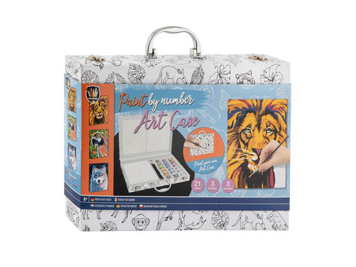 Creative Craft Group Painting by Numbers Animals Coloring Case 27 pcs.