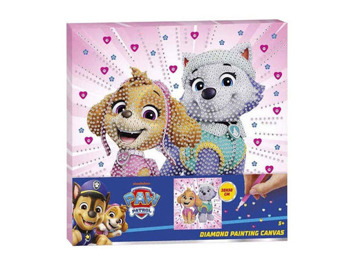Creative Craft Group Paw Patrol Diamond Painting Canvas - 30x30cm