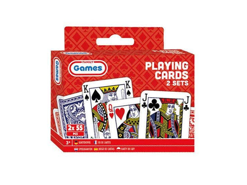 Creative Craft Group Playing cards box with 2 sets of cards