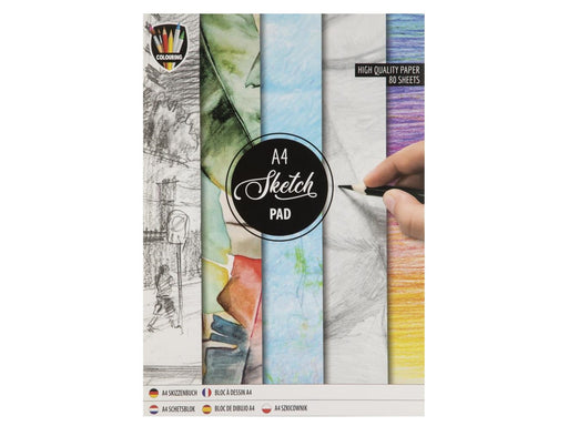 Creative Craft Group Sketchpad A4 80 pages 70g.