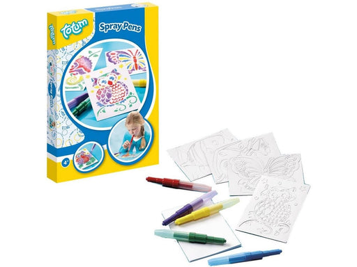 Creative Craft Group Spray Pen 6 pcs + 4 templates.