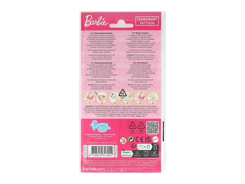 Creative Craft Group Tattoos Barbie 12 pcs.