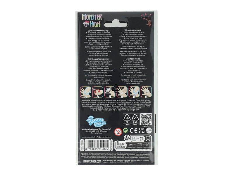Creative Craft Group Tattoos Monster High 12st.