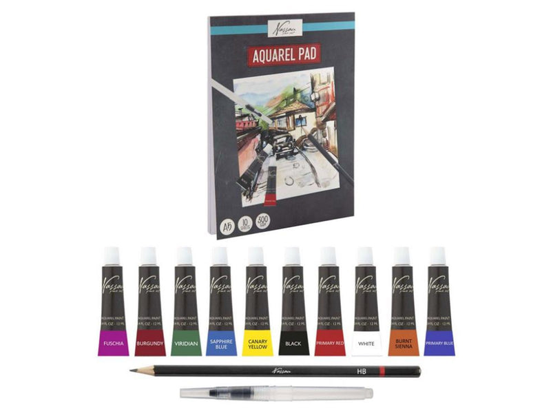 Creative Craft Group Watercolor Paint Box 13 pieces