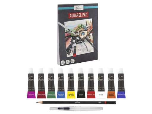 Creative Craft Group Watercolor Paint Box 13 pieces