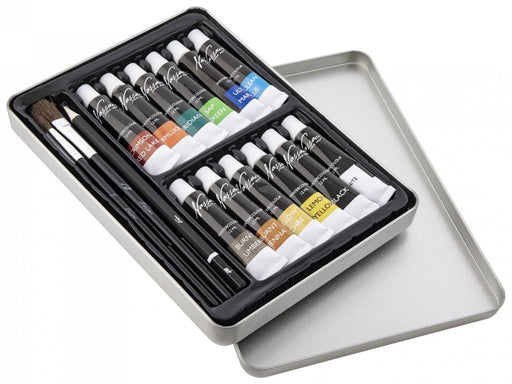 Creative Craft Group Watercolor paint 16 parts 12 tubes and more.
