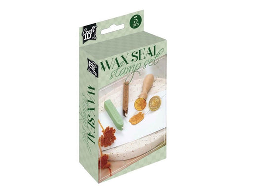 Creative Craft Group Wax seal set. 2 seals and 2 pieces of wax