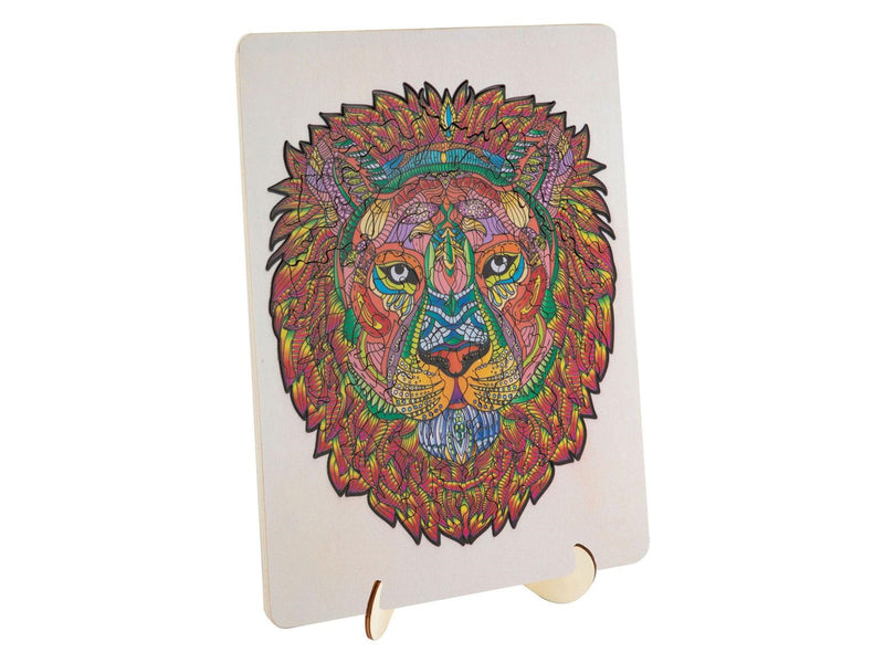 Creative Craft Group Wooden Jigsaw Puzzle Lion 140pcs. Holz