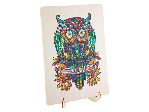 Creative Craft Group Wooden Jigsaw Puzzle Owl 133pcs. Holz