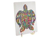Creative Craft Group Wooden Jigsaw Puzzle Turtle 130 pcs. 2D Puzzles